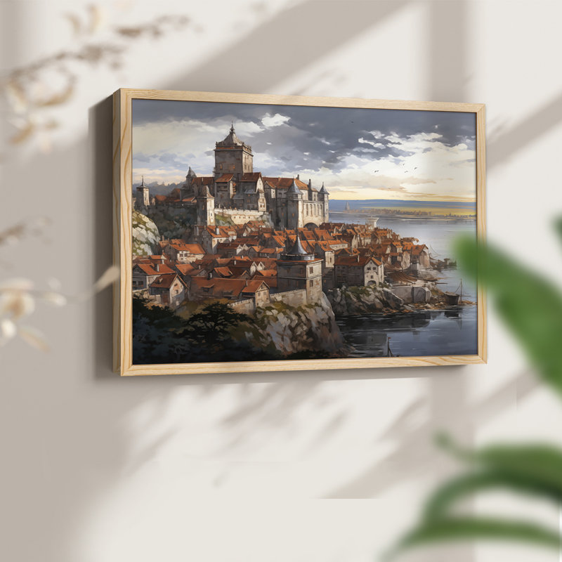 Winston Porter Landscape Series-LXXI -Framed Print - Restickable